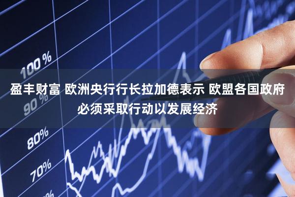 盈丰财富 欧洲央行行长拉加德表示 欧盟各国政府必须采取行动以发展经济